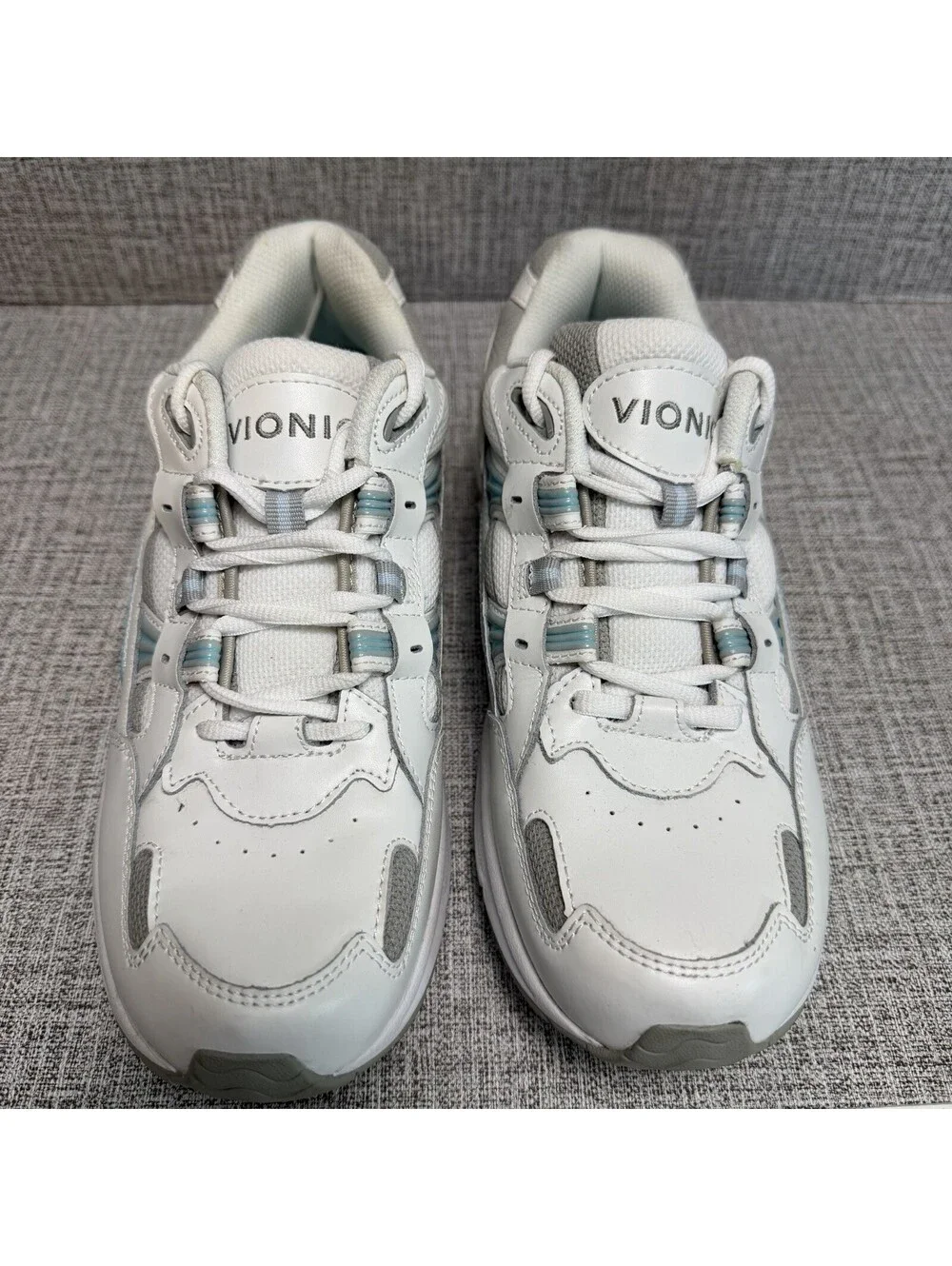 VIONIC Shoes Women's Size 8.5 M White Leather Walk23 Orthopedic